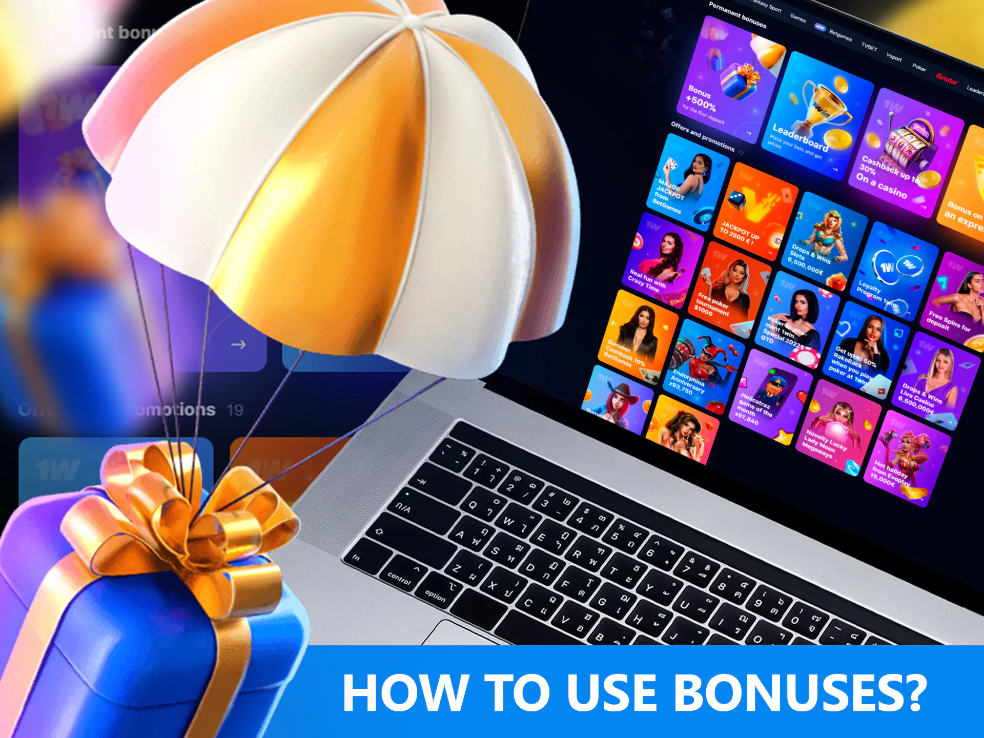 WowBet bonuses help to increase your profit from betting or playing casino games.