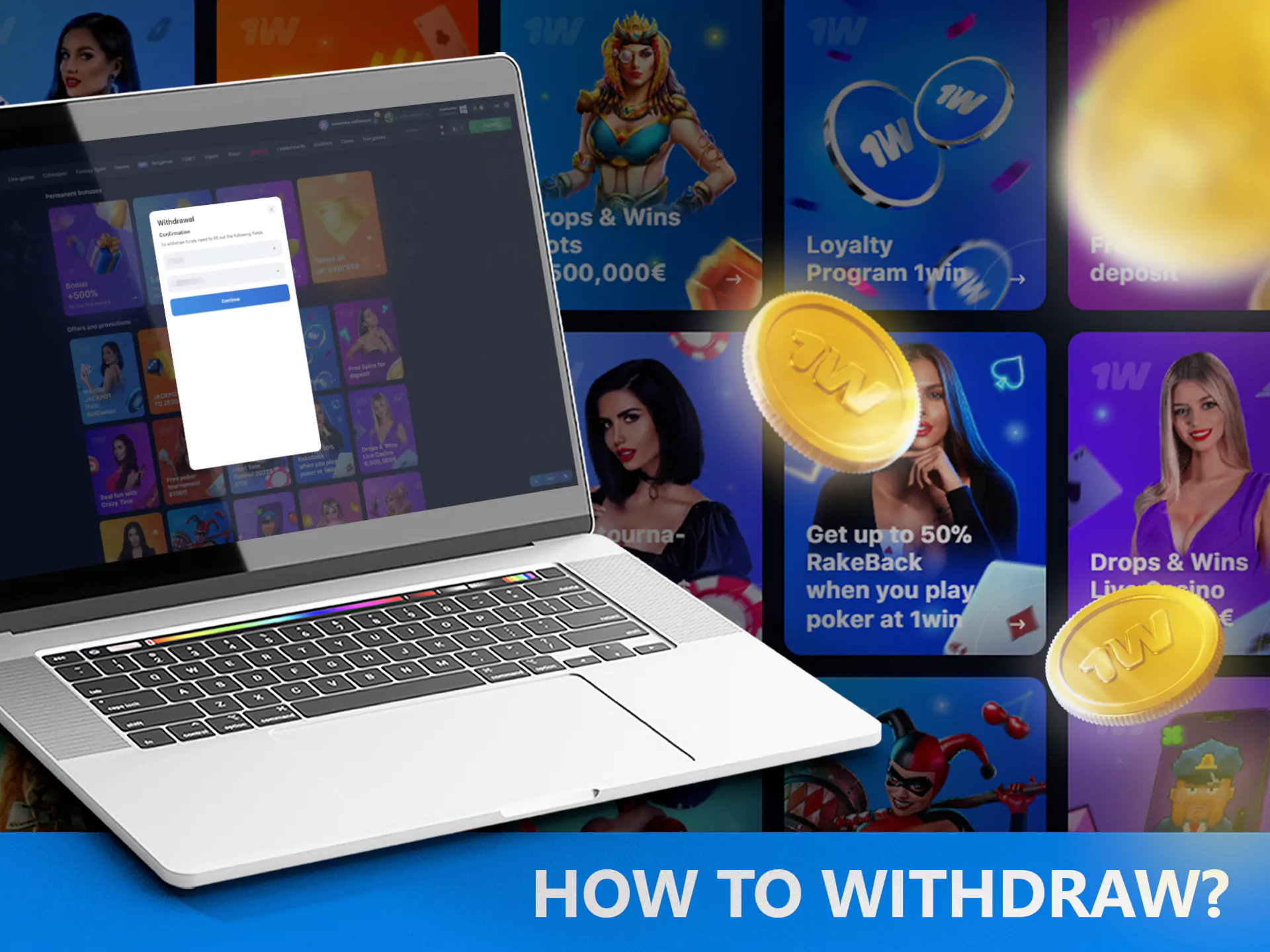 To withdraw your WowBet bonus, you must first wager it.