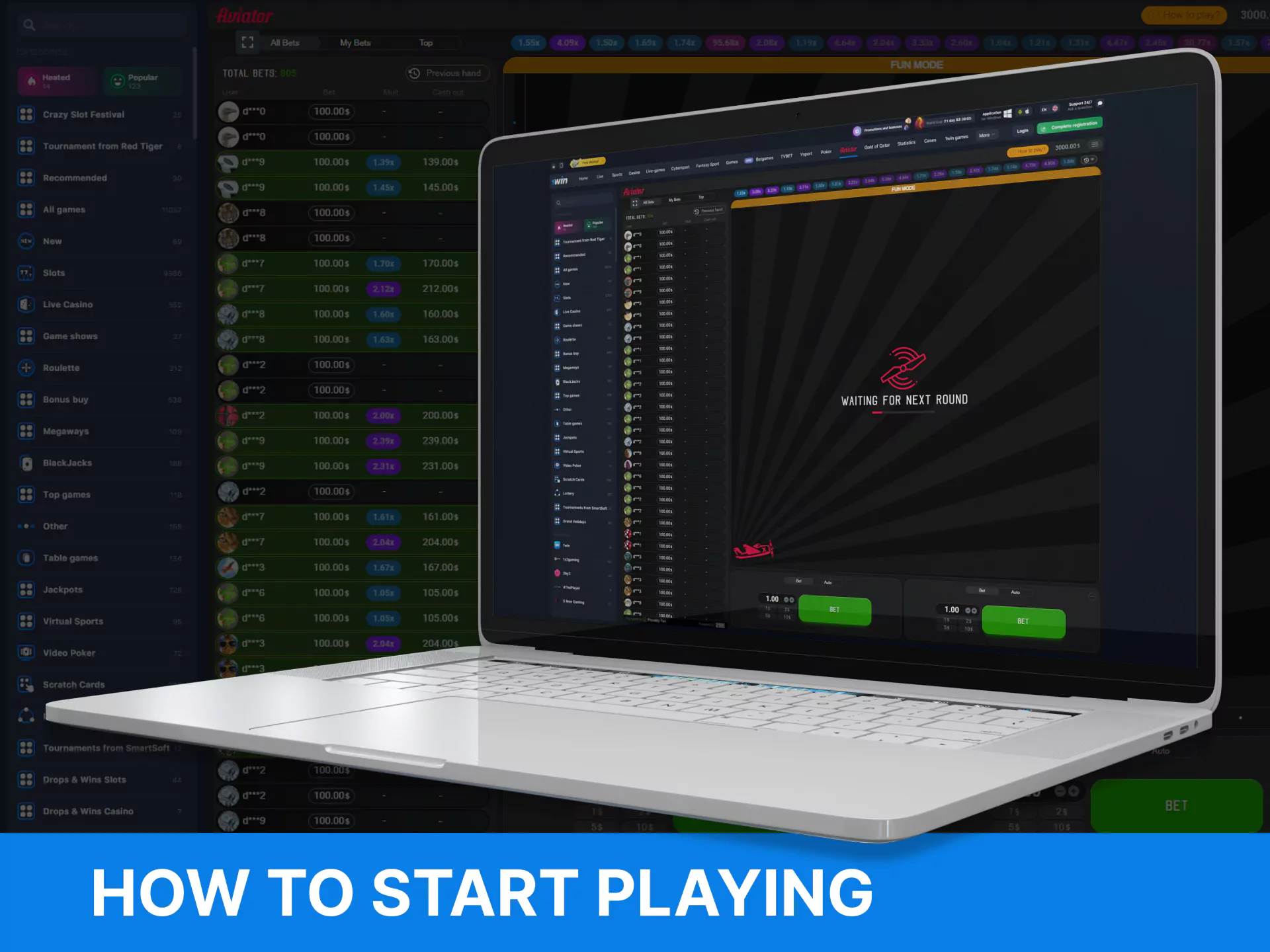 Start playing WowBet Aviator, read the instructions to do it effectively.