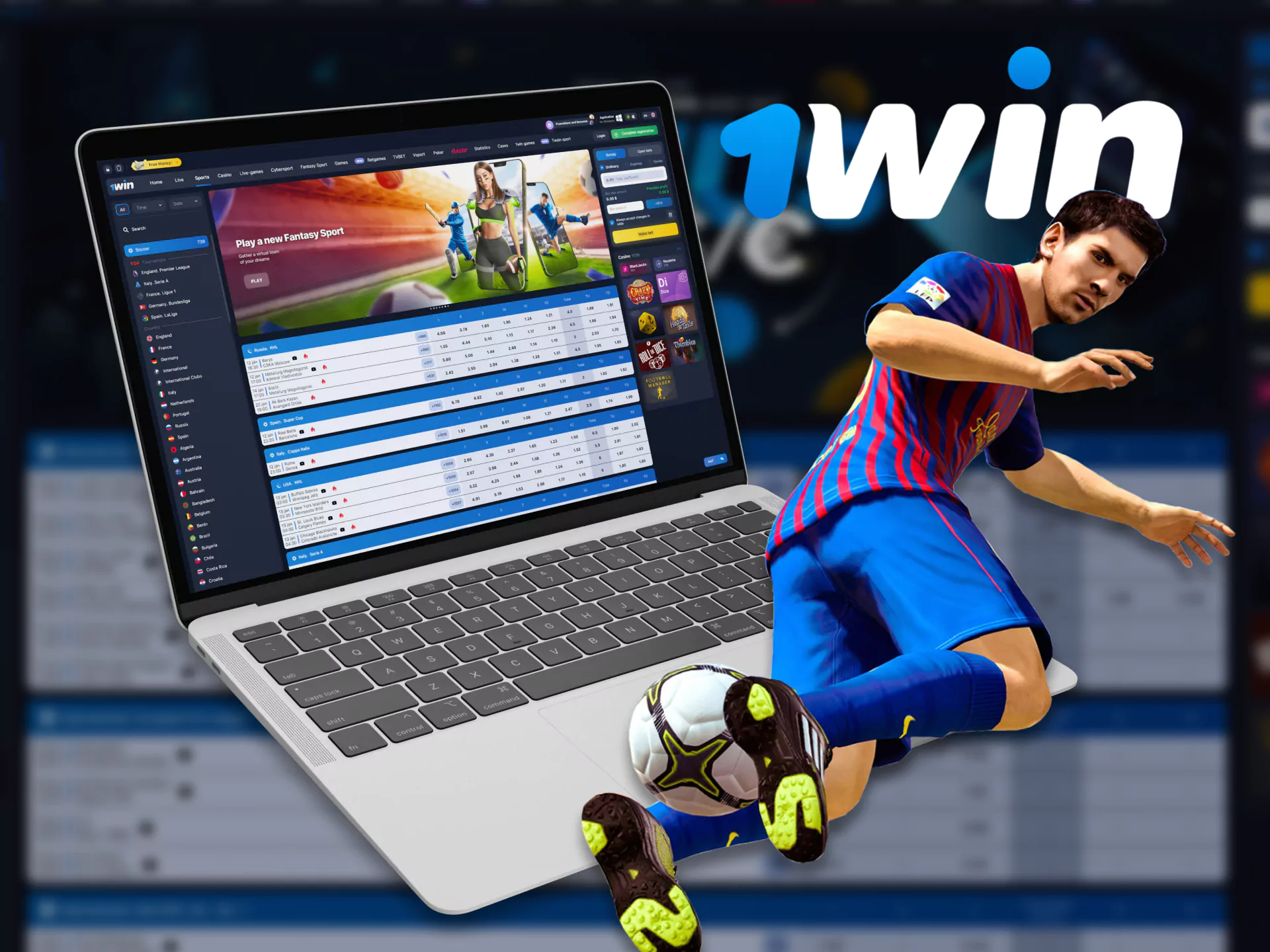 If you are a football fan and like to play FIFA, then place your bet on the match in WOWBet.