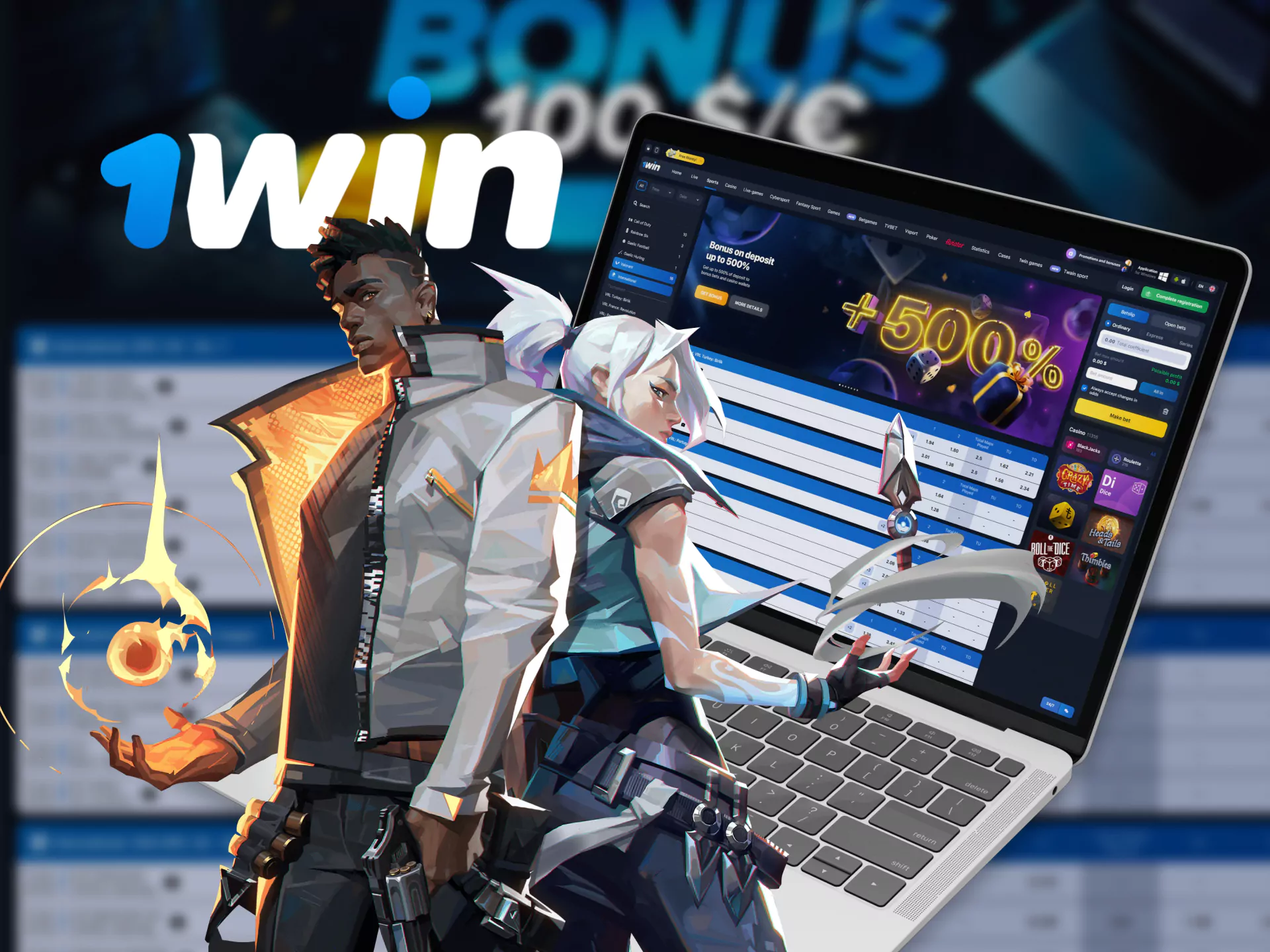 On WOWBet, place bets on matches in the game Valorant.