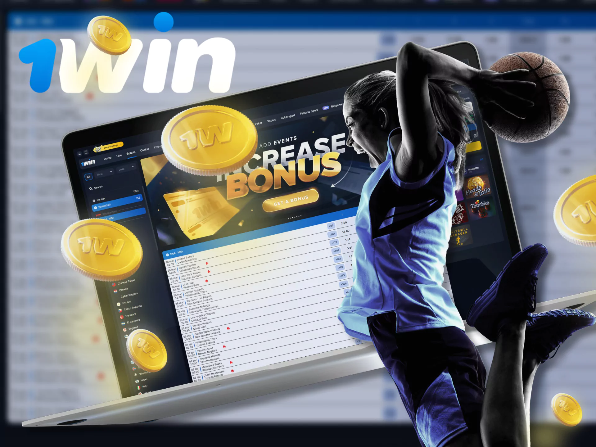 At WowBet with these instructions, start betting on basketball easily.