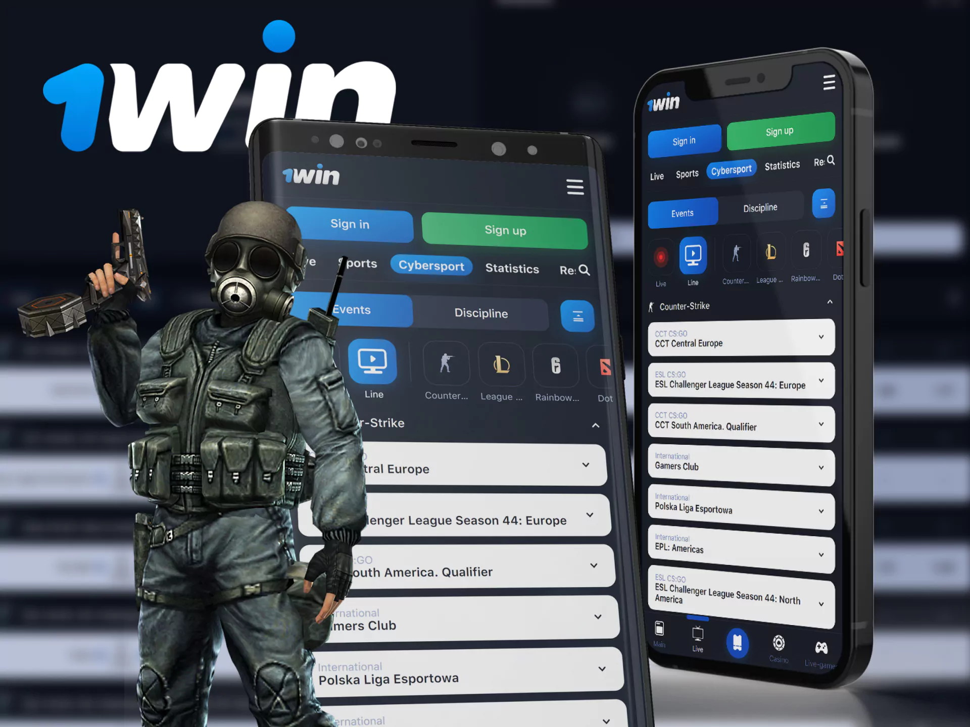 At WOWBet, bet from your phone on CS:GO through the app.
