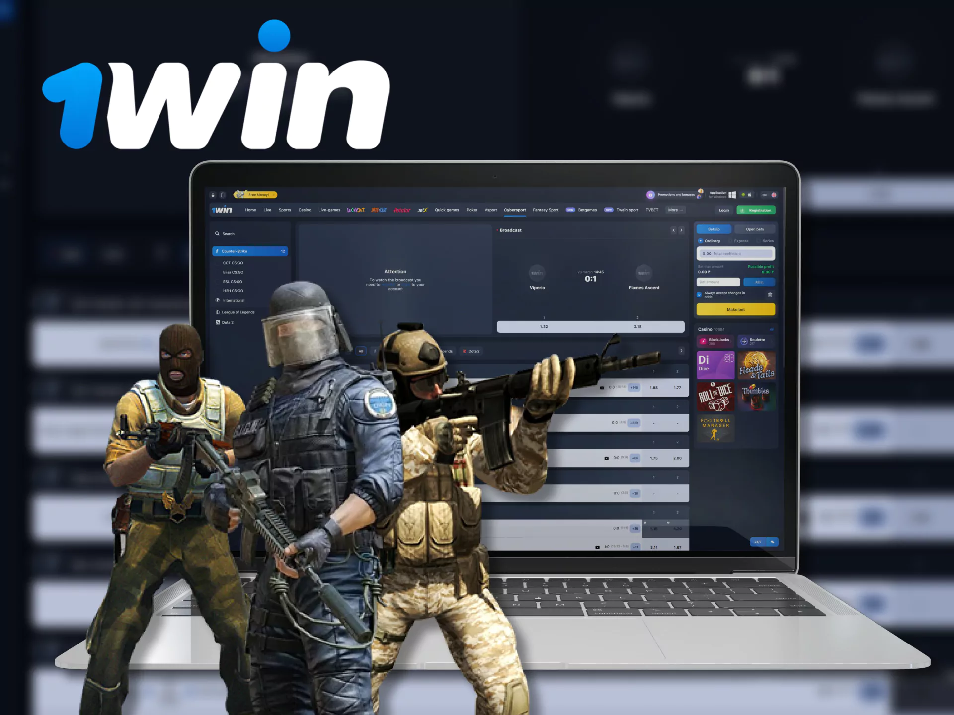 At WOWBet, you can bet on CS:GO tournaments.