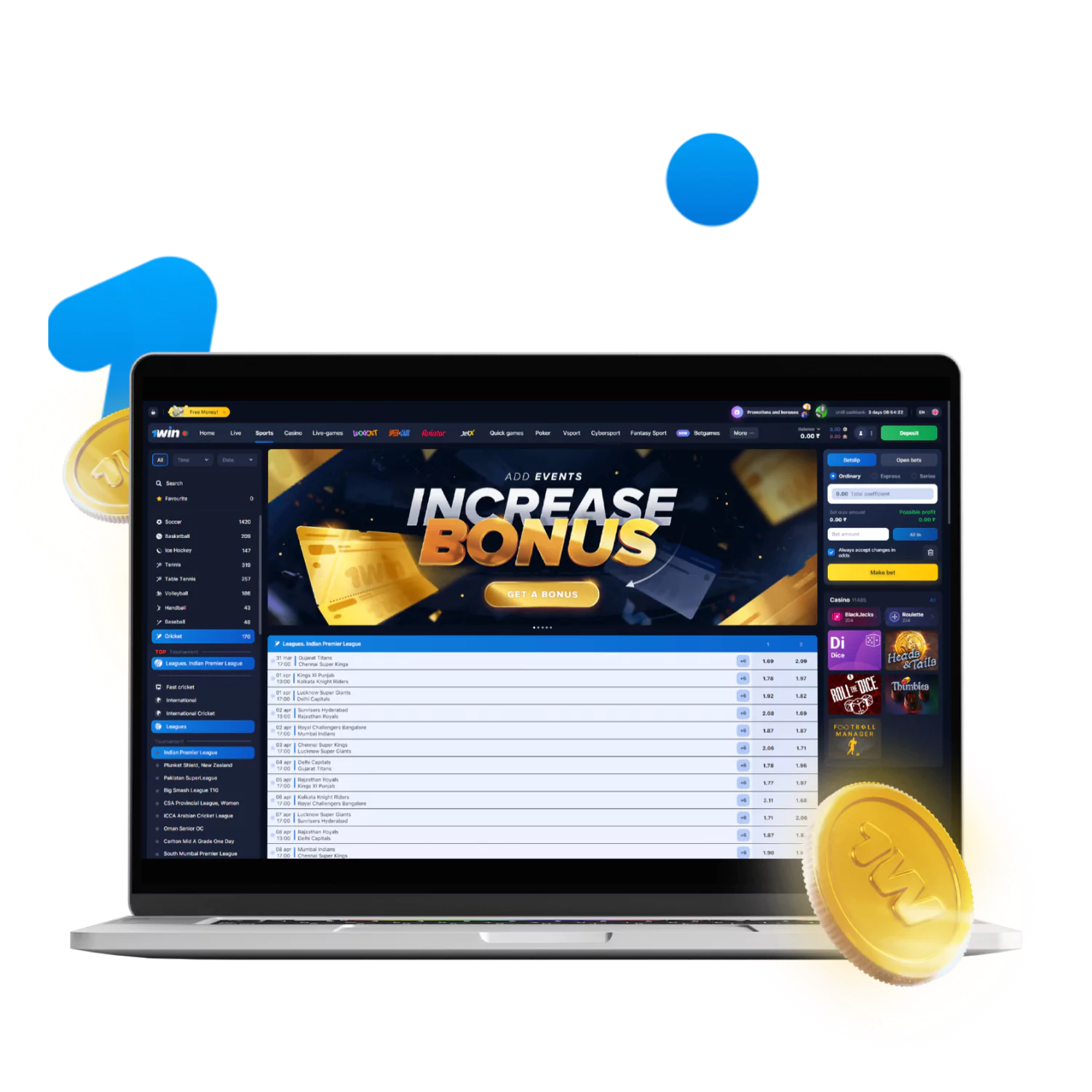 Install the WowBet PC client on your device.