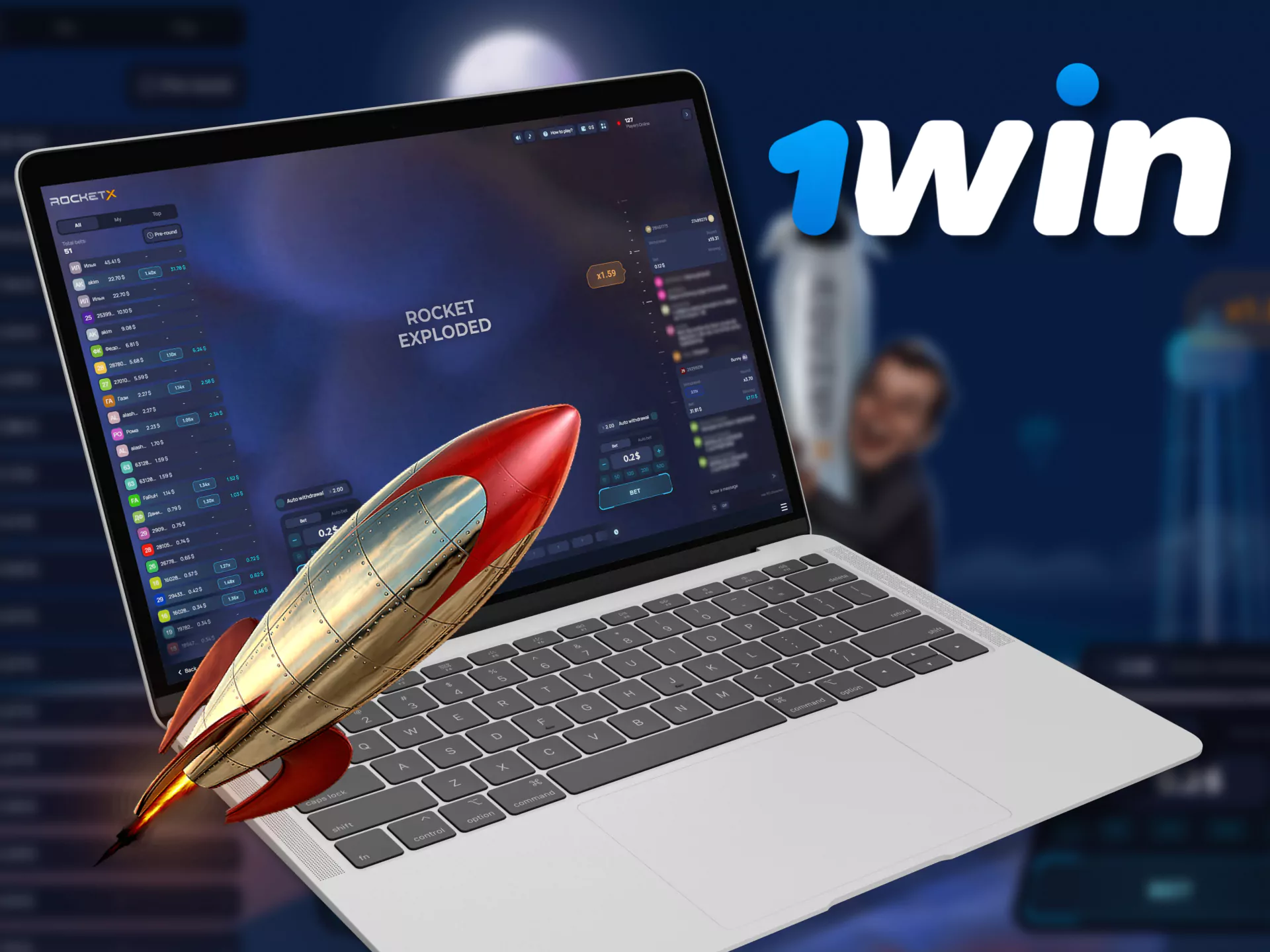Try playing the Rocket X demo at WowBet.