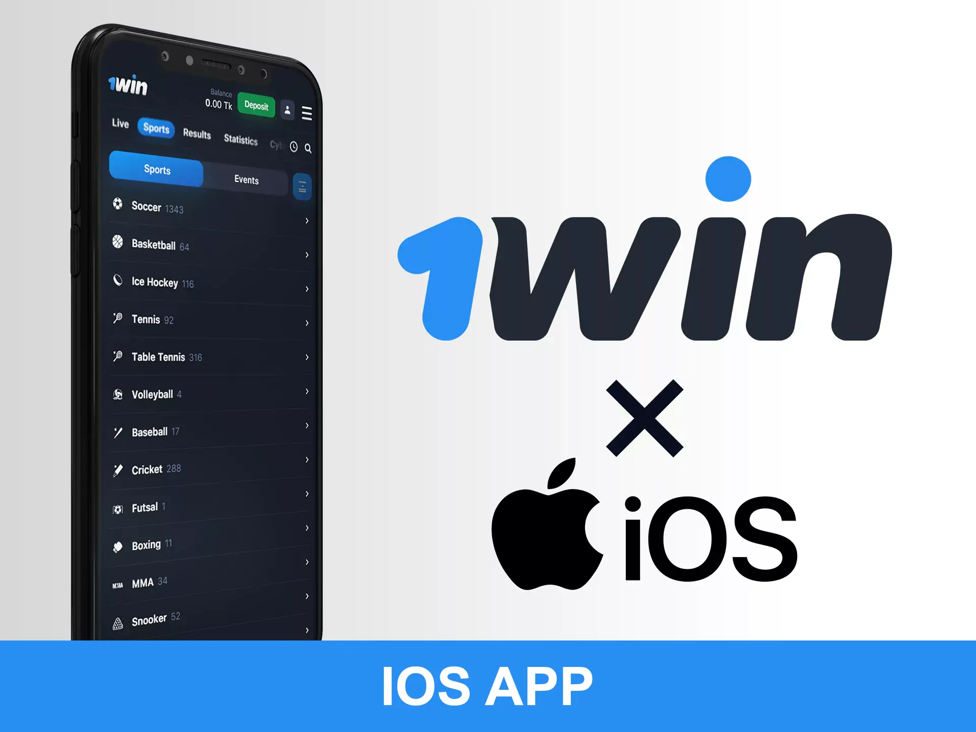Follow the instructions to use WOWBet on your iOS device.
