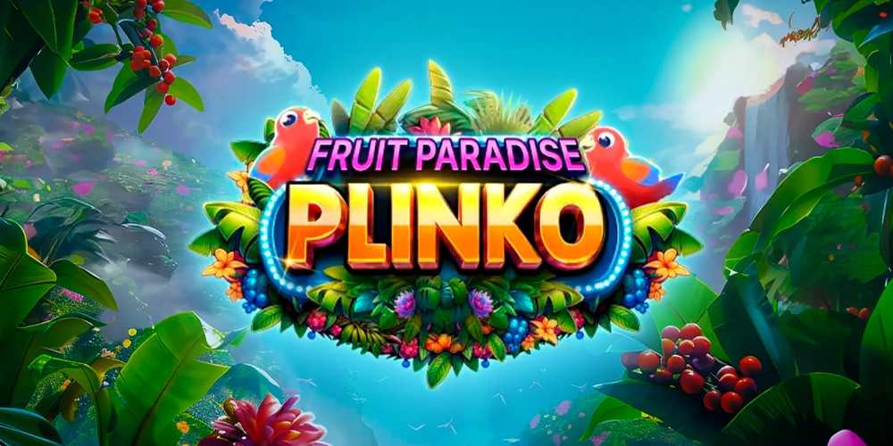 Play Fruit Paradise Plinko and win with WowBet casino.