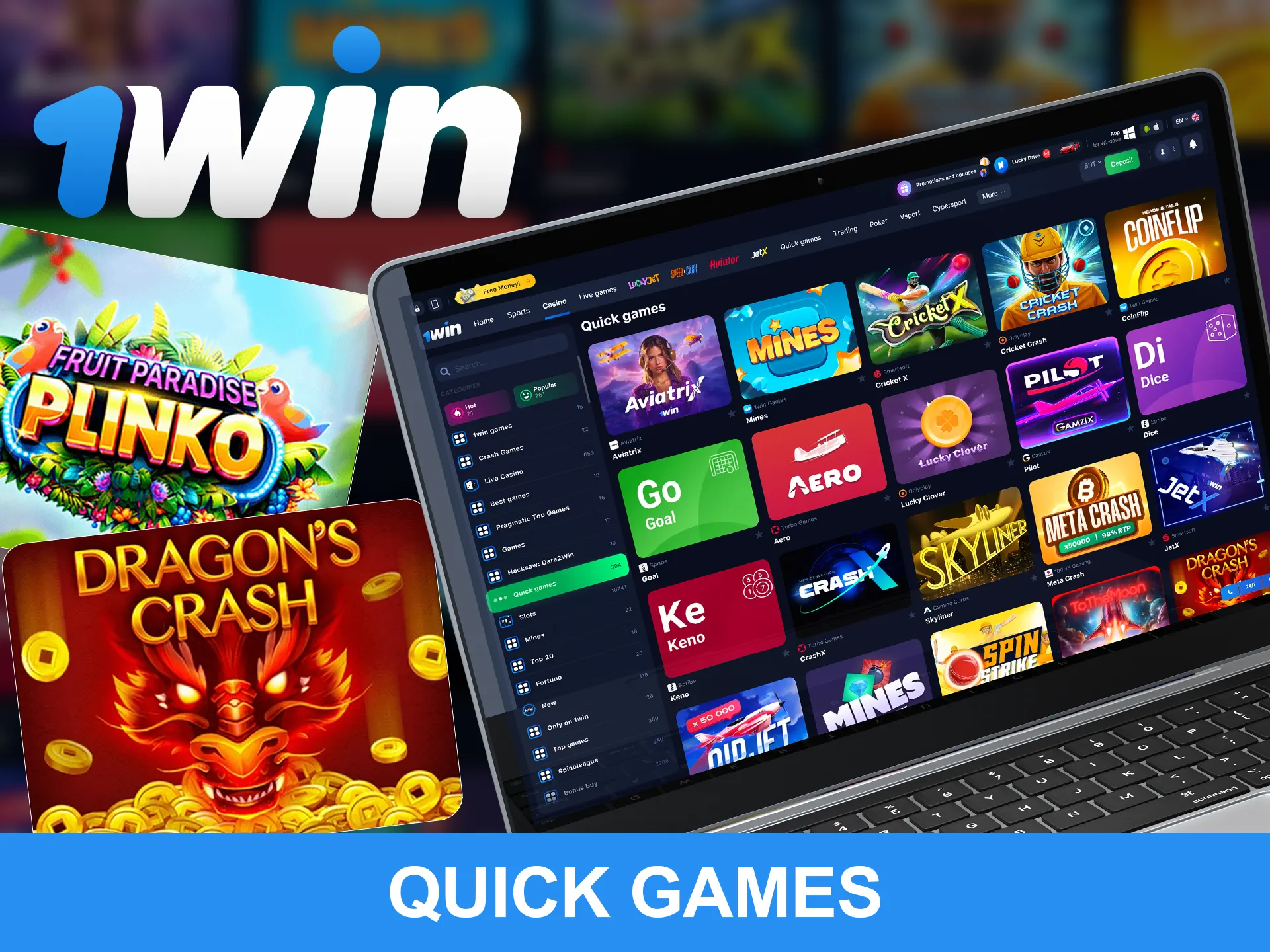 Keep an eye on the multiplier and choose your moment to cash out your bet at WowBet.