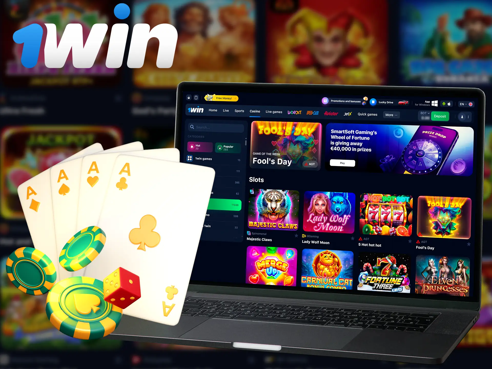How you can find slot games at WowBet.