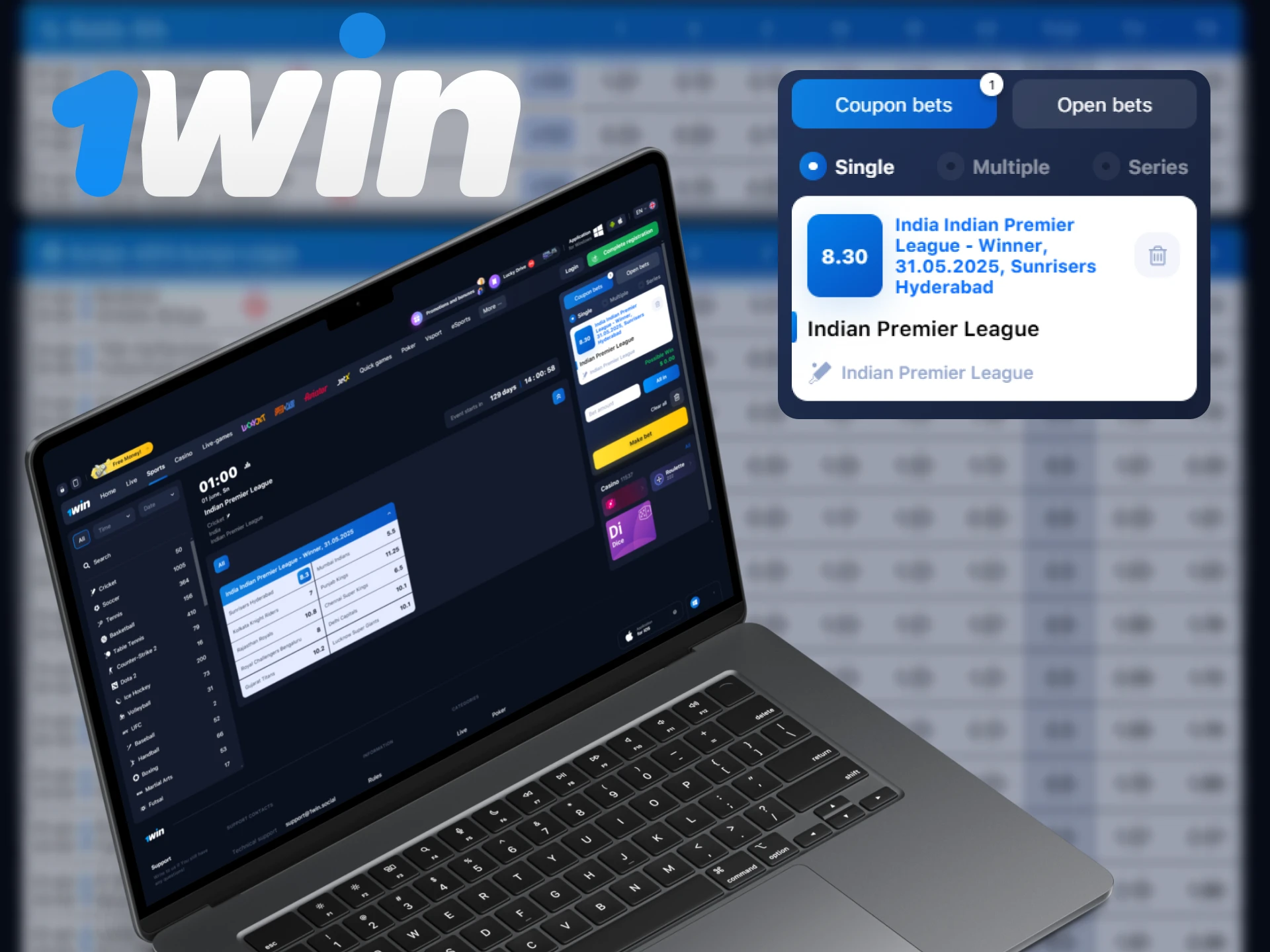Learn how to bet on IPL at WOWBet.
