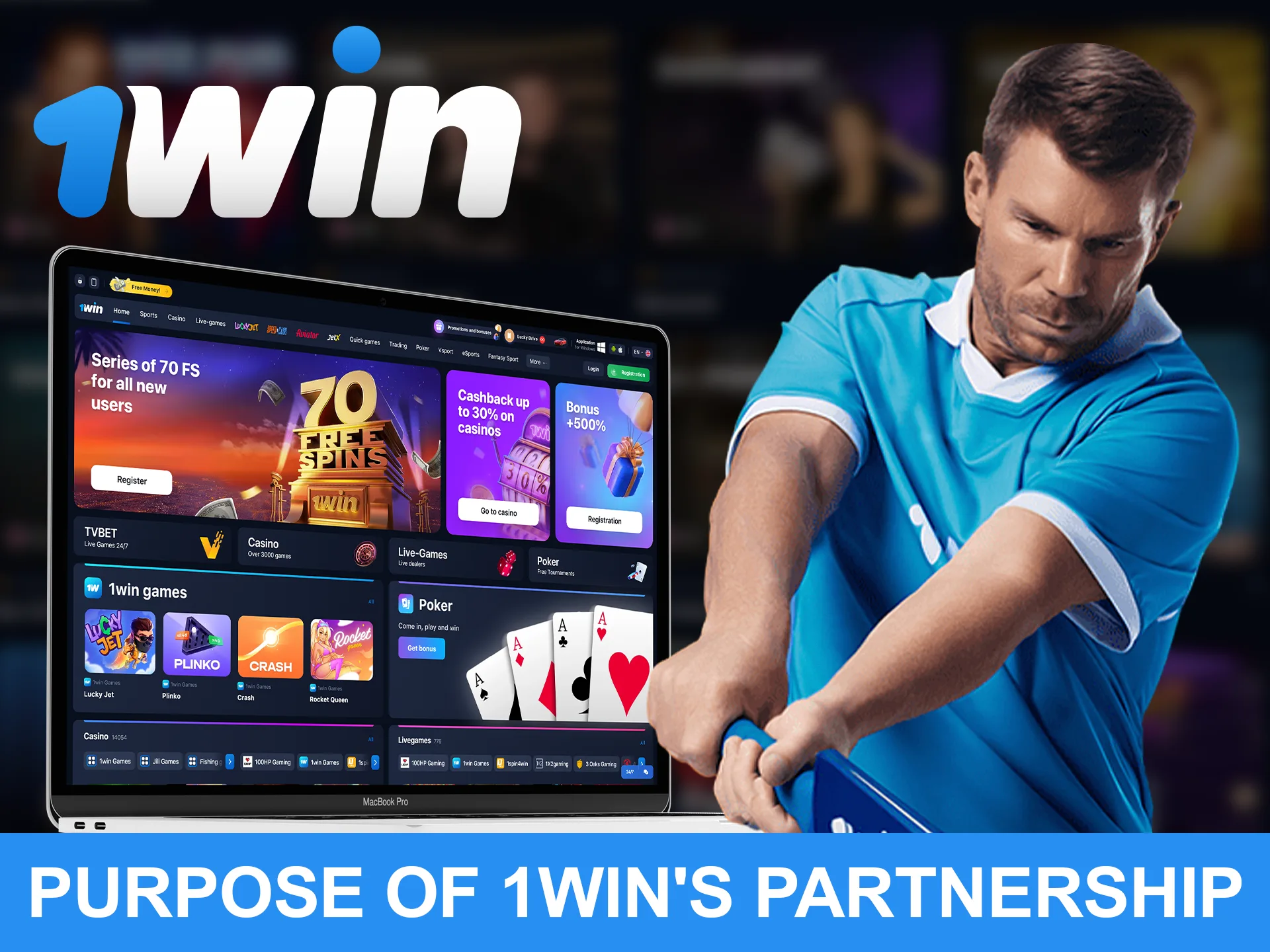 The David Warner and WowBet partnership builds confidence in the platform.