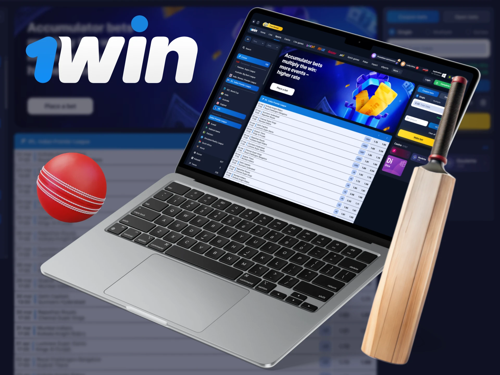 Bet on IPL on the WowBet platform.